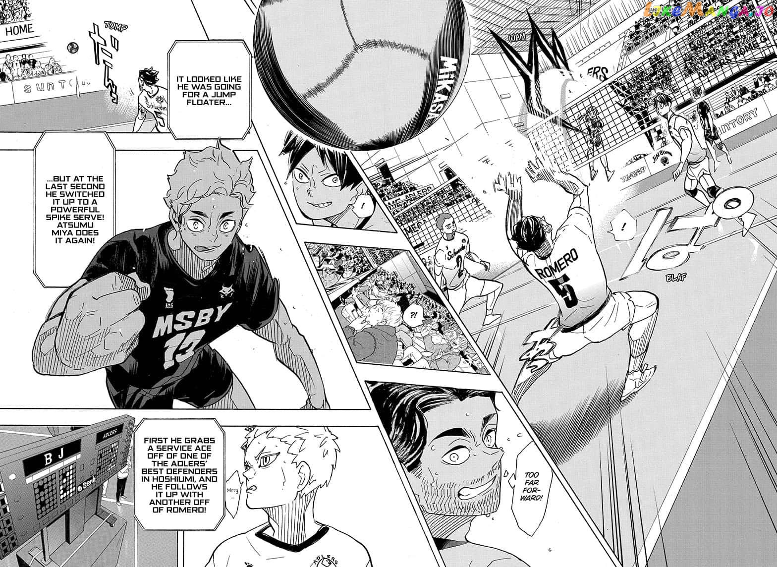 Haikyuu!!, Chapter 390 image 15